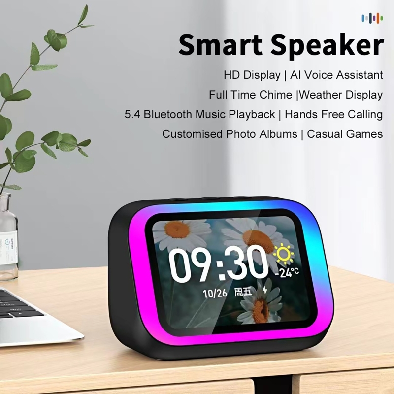 Smart Home Speaker - Speaker Bluetooth Asisten Suara AI Dengan