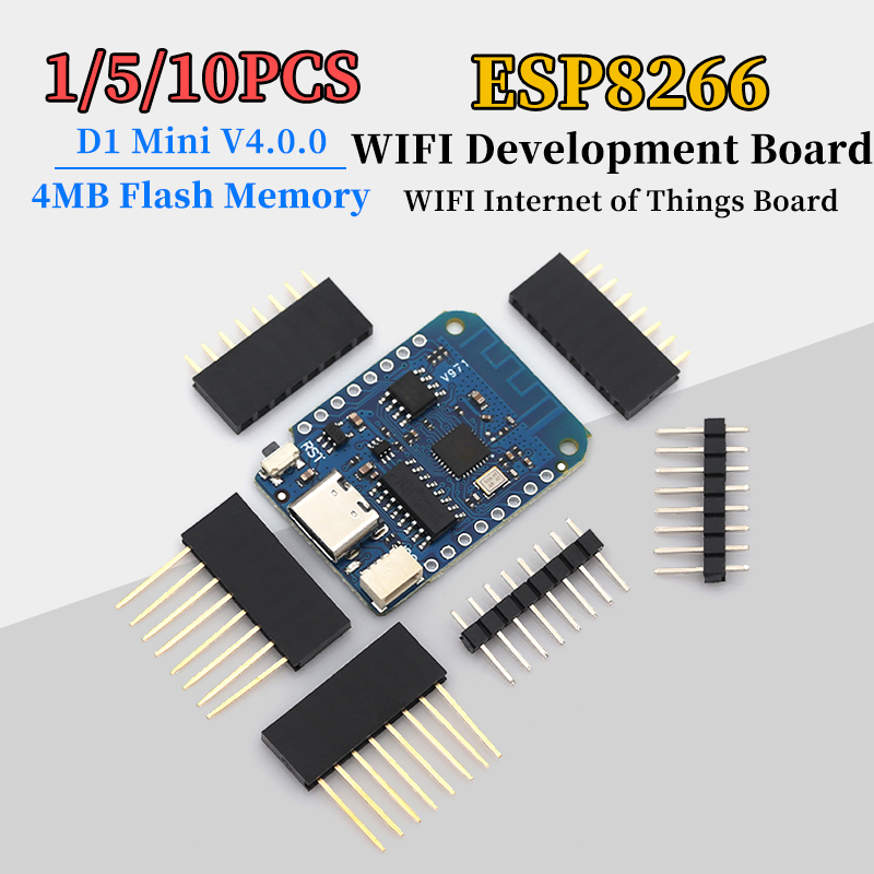 1/5/10Pcs D1 Mini V4.0.0 Berba - Smart Home Arduino Uno ulasan dan harga