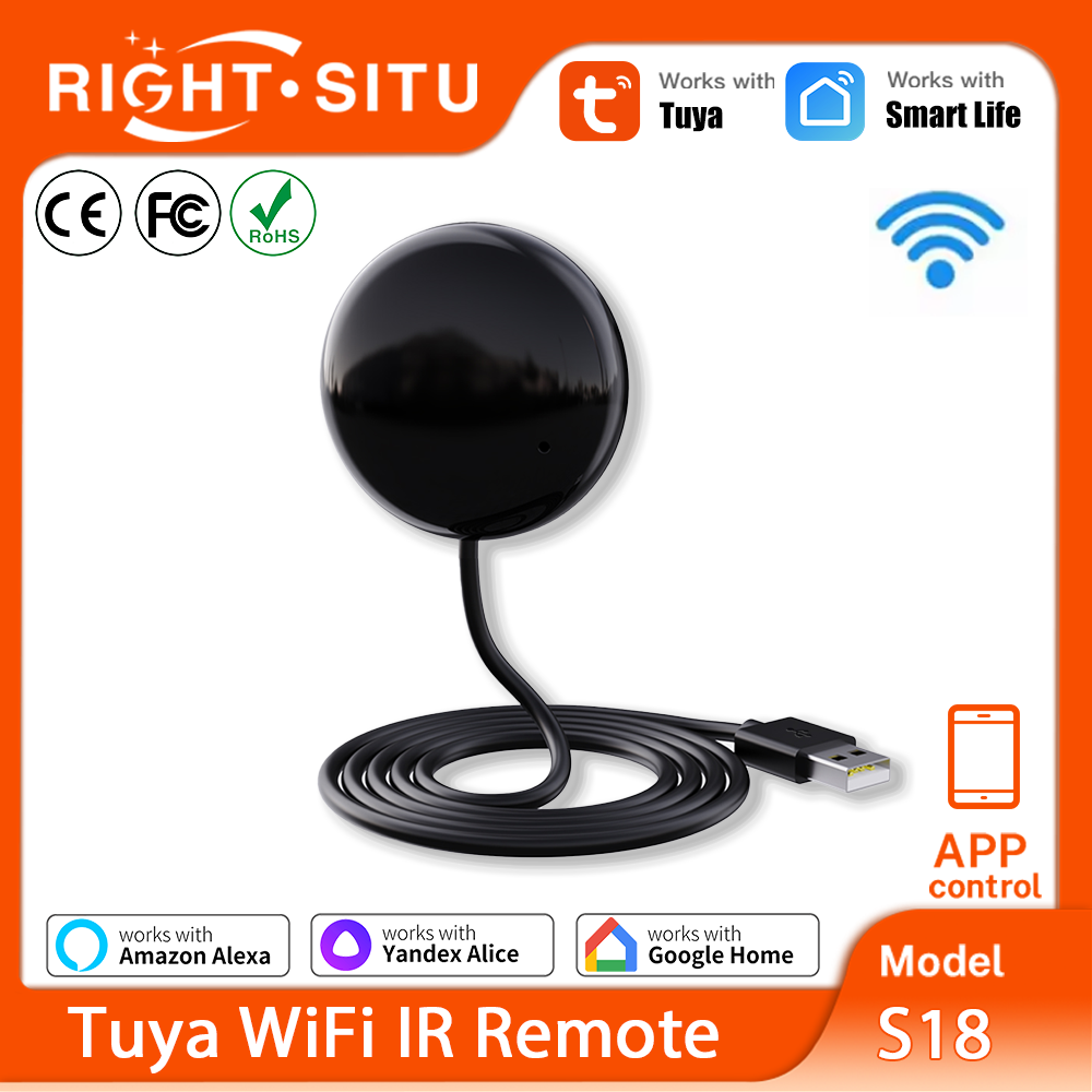 Remote IR WiFi Tuya untuk Otom - Universal Remote Smart Home ulasan dan harga