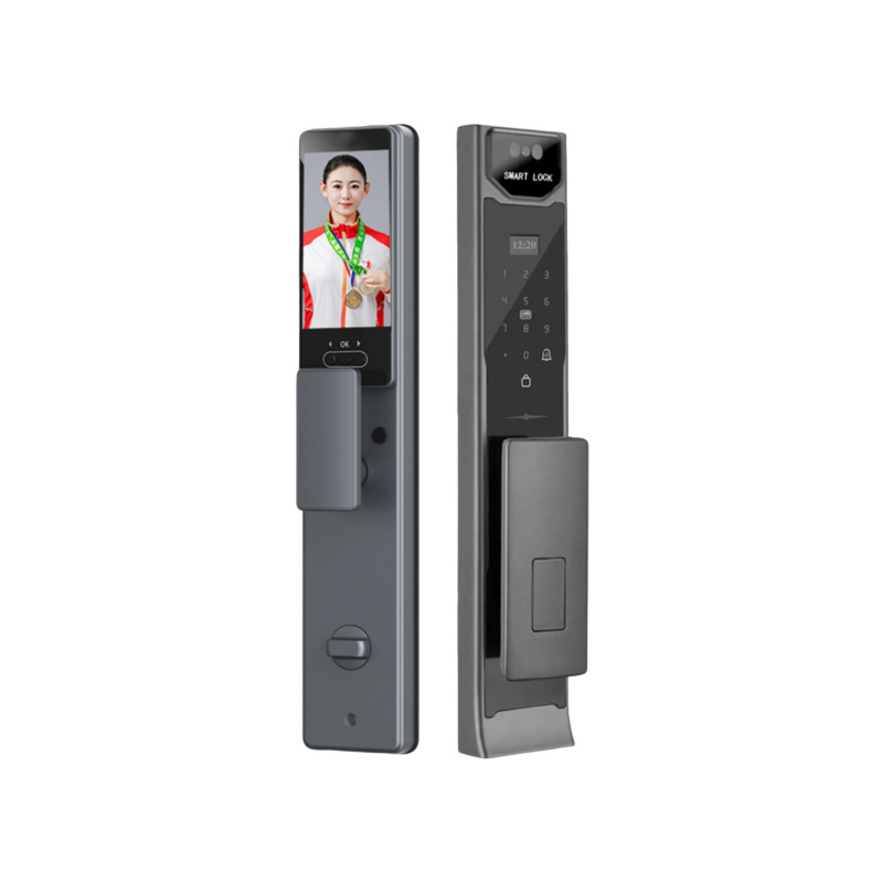 Kunci Pintu Pintar Wifi Alumin - Wifi Doorbell Camera ulasan dan harga