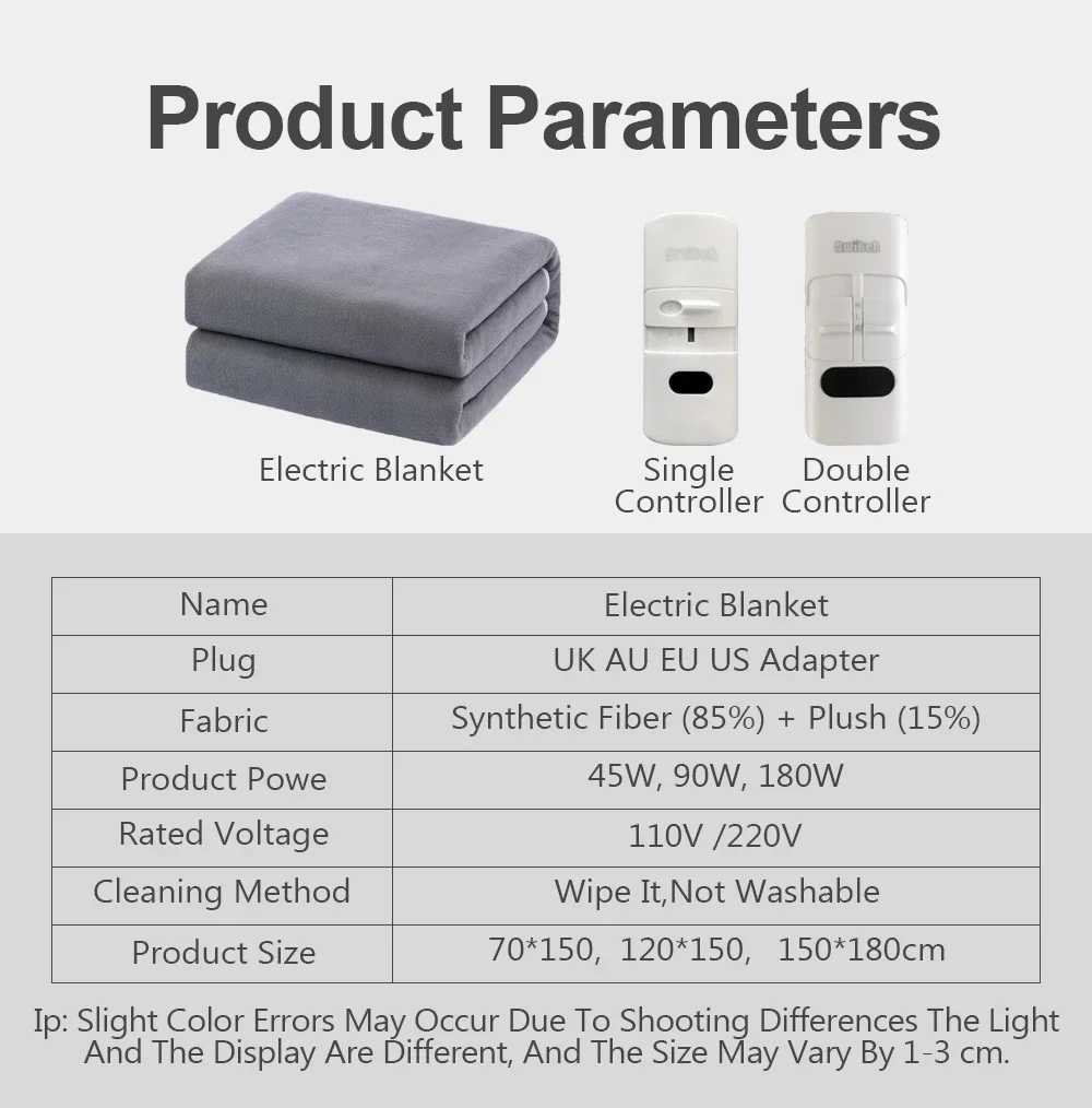 Selimut listrik 110V/220V, tik - Smart Home Fibaro ulasan dan harga