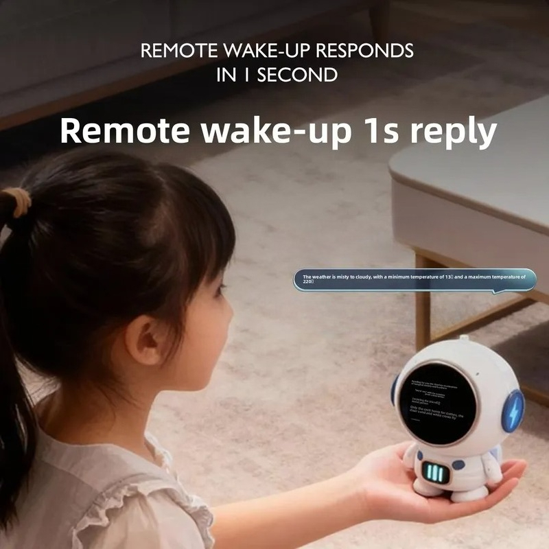 Robot Astronot Mini Pintar AI  - Smart Home Speaker ulasan dan harga