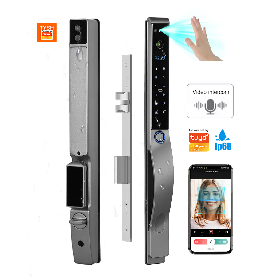 TYSH Tuya Kunci Pintu Geser Al - Wifi Doorbell Camera ulasan dan harga