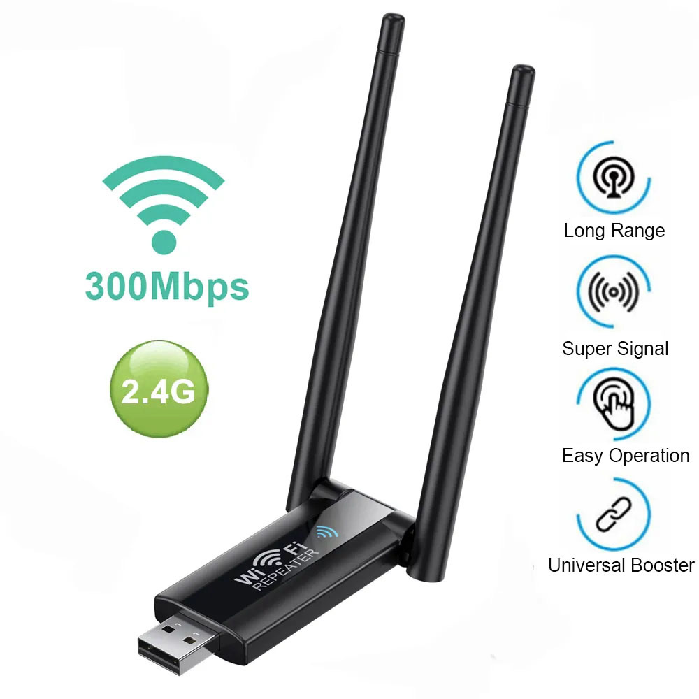 Pengulang WiFi Nirkabel 300Mbp - Smart Home Router ulasan dan harga