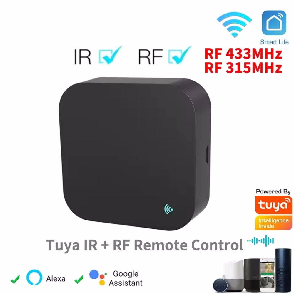 Tuya WiFi RF IR Remote Control - Universal Remote Smart Home ulasan dan harga