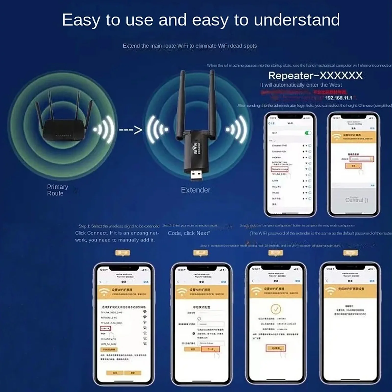 KEBIDUMEI 300Mbps USB Penguat  - Smart Home Router ulasan dan harga