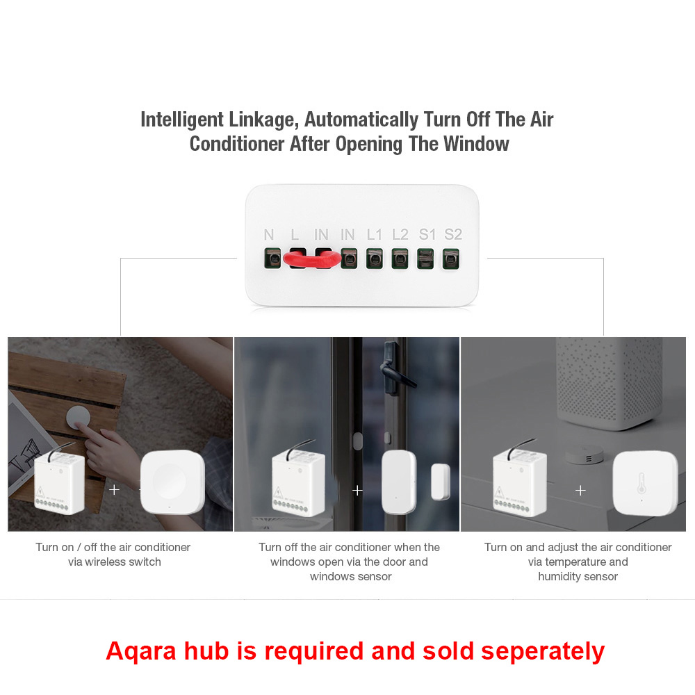 Modul Kontrol Dua Arah Aqara,  - Smart Home Yeelight ulasan dan harga