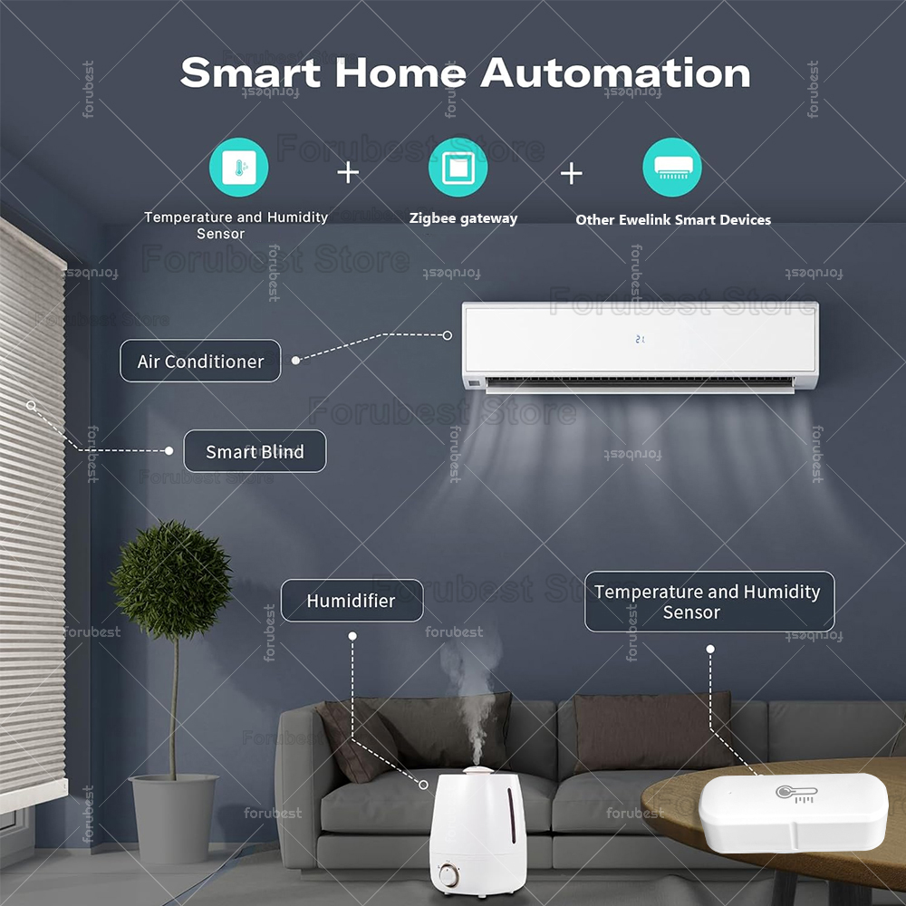 ZigBee Sensor Suhu dan Kelemba - Smart Home Tablet ulasan dan harga