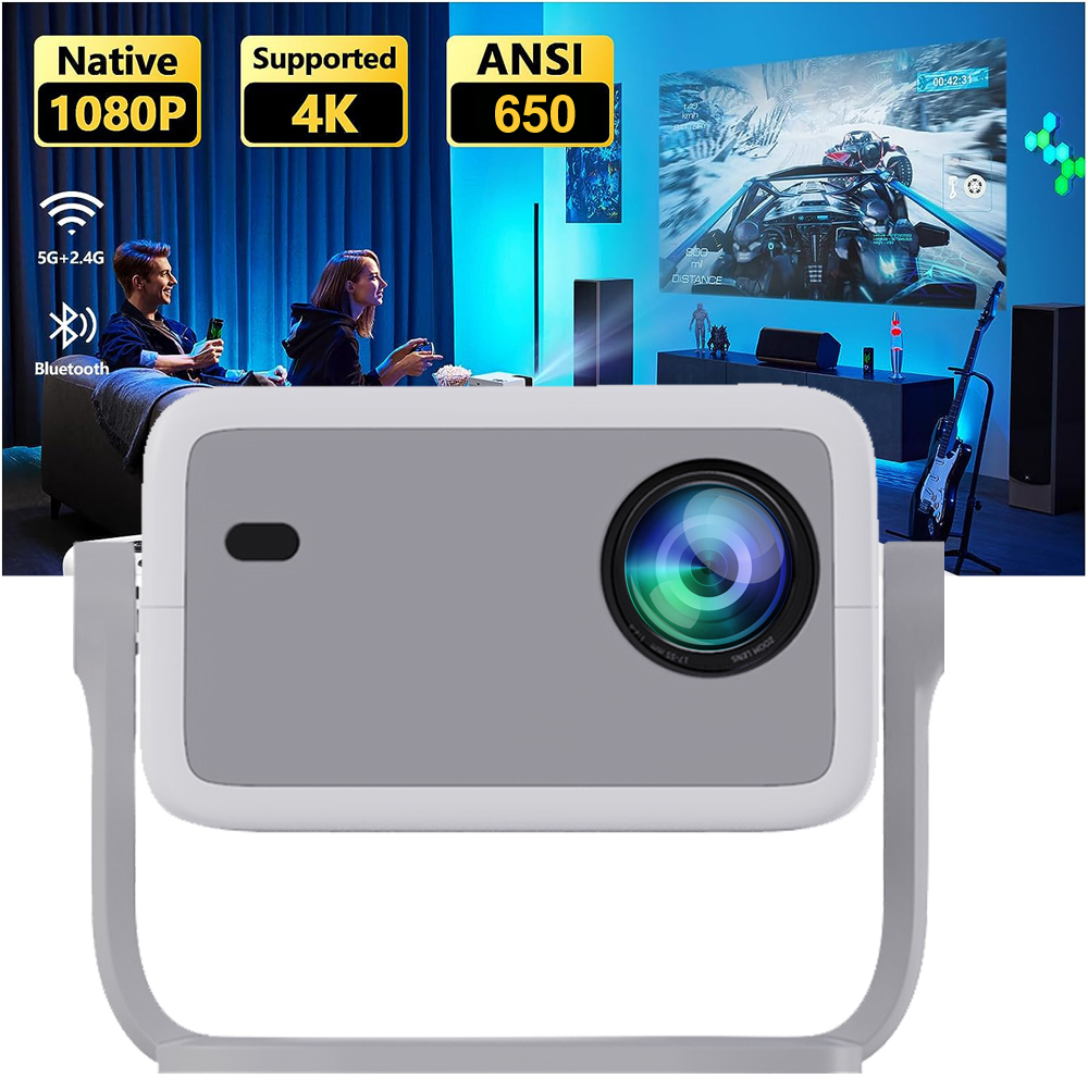 WZATCO WL018 proyektor Full HD - Smart Home X10 ulasan dan harga
