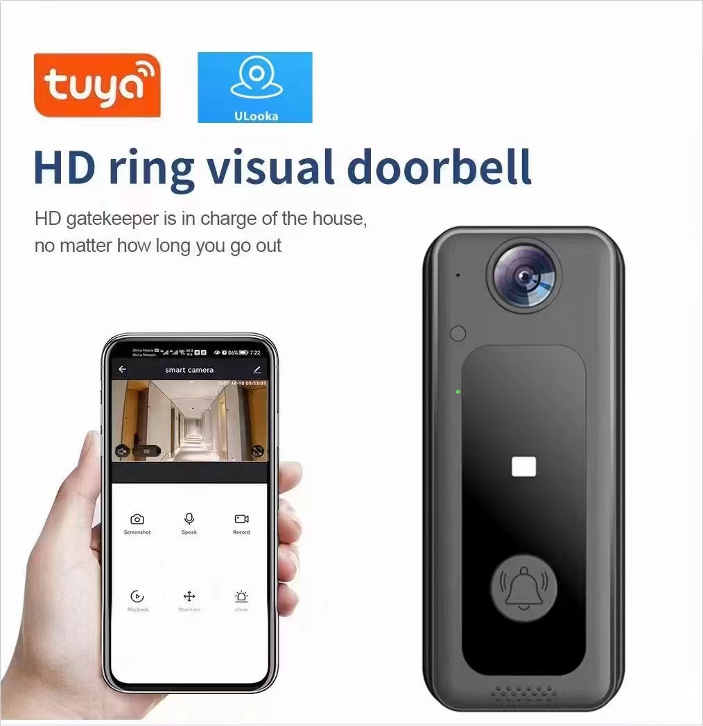 Bel Pintu IP Nirkabel WIFI 720 - Wifi Doorbell Camera ulasan dan harga