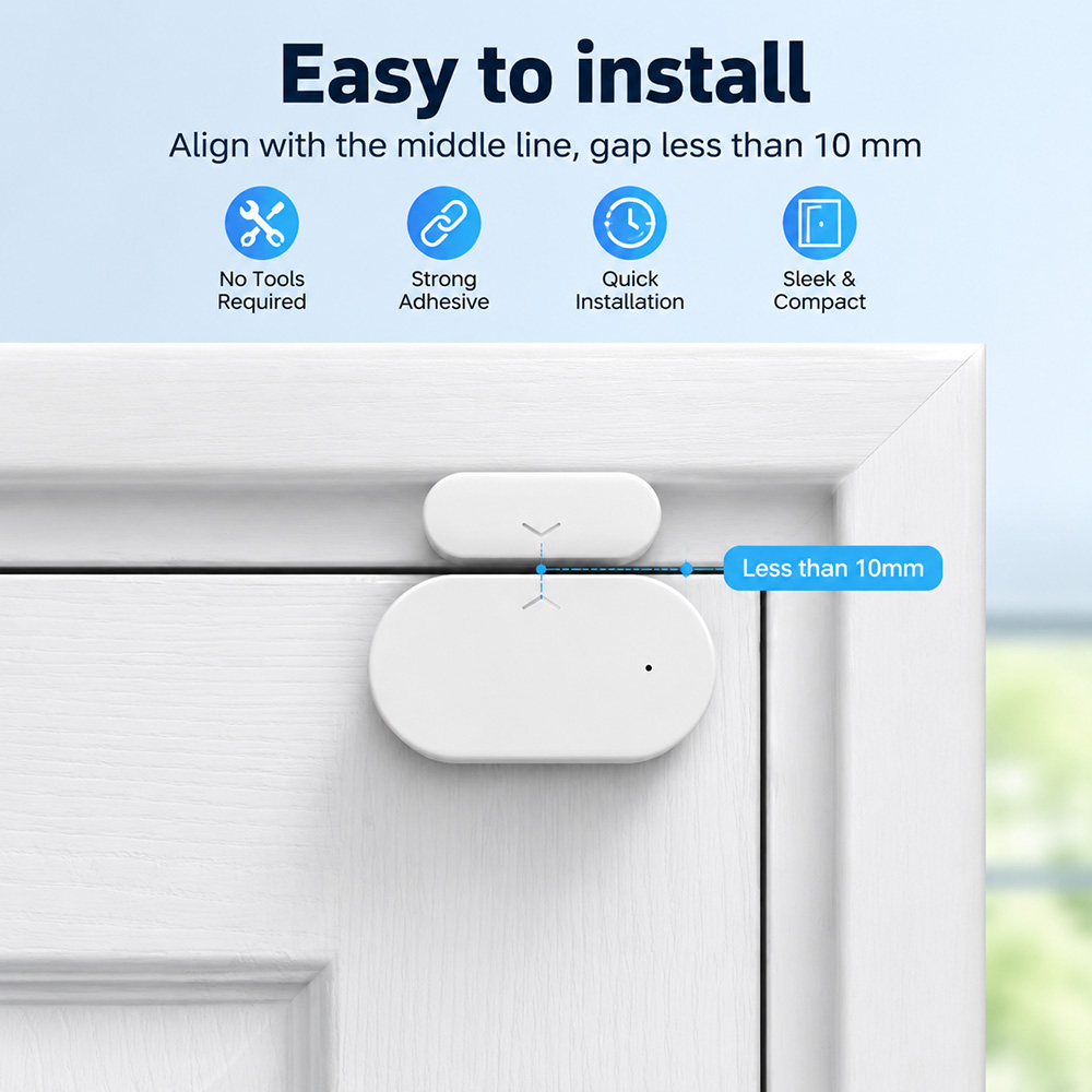 Sensor Pintu Jendela Zigbee 3. - Smart Home Tablet ulasan dan harga