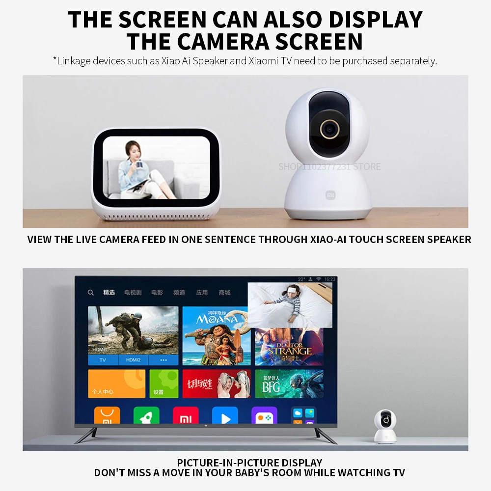 Xiaomi 360° °   Kamera Keamana - Smart Home Yeelight ulasan dan harga
