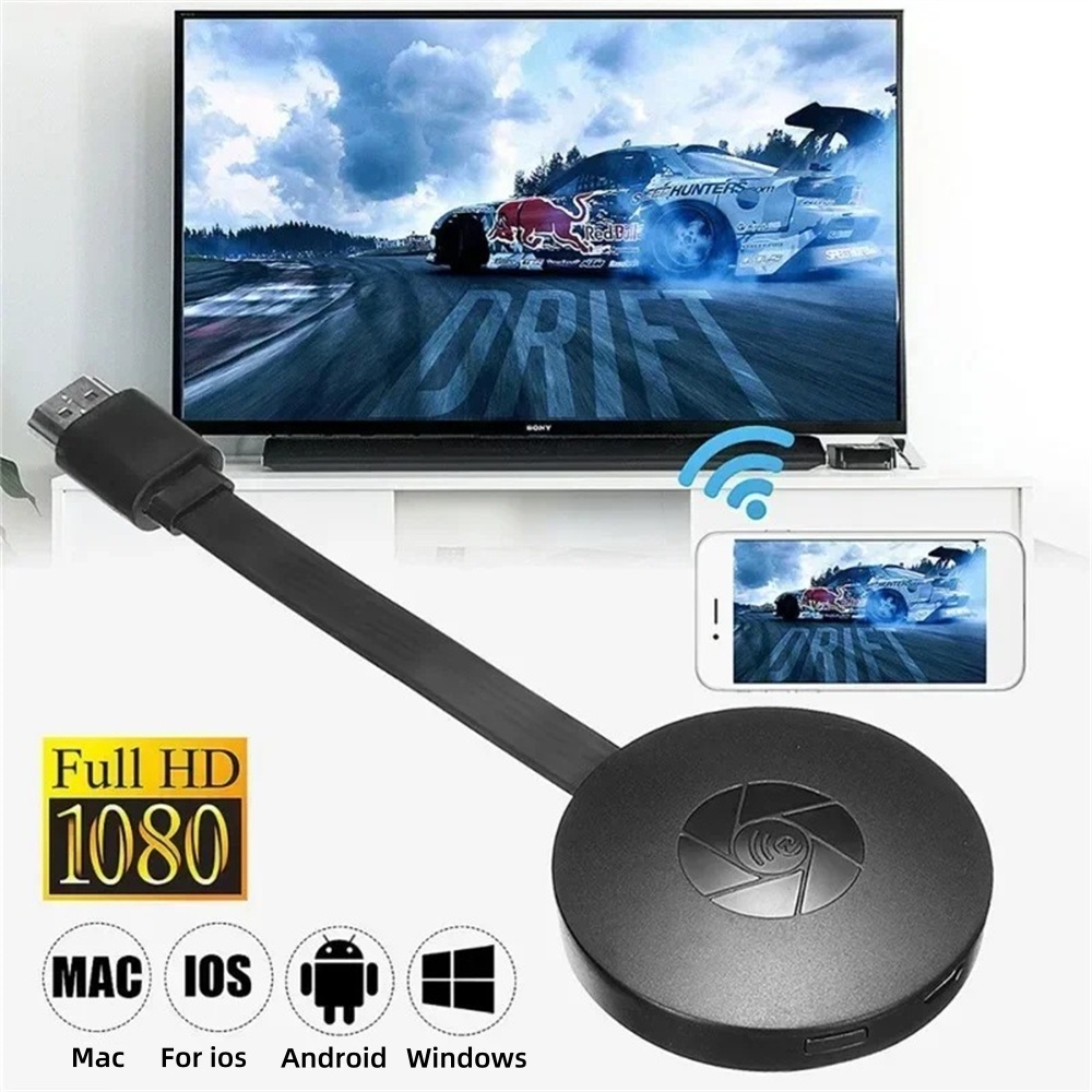 Dongle HDMI Nirkabel 1080P WIF - Smart Home For Pc ulasan dan harga
