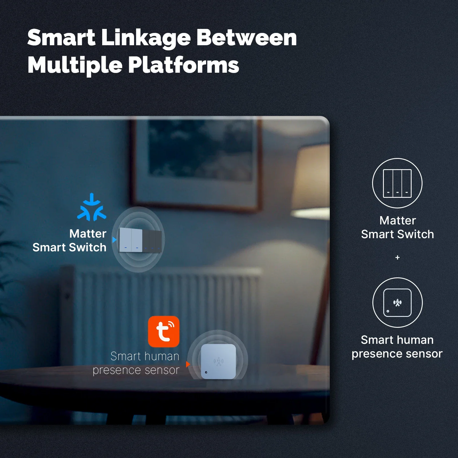 MOES Matter Tuya WiFi Sakelar  - Smart Home Tablet ulasan dan harga