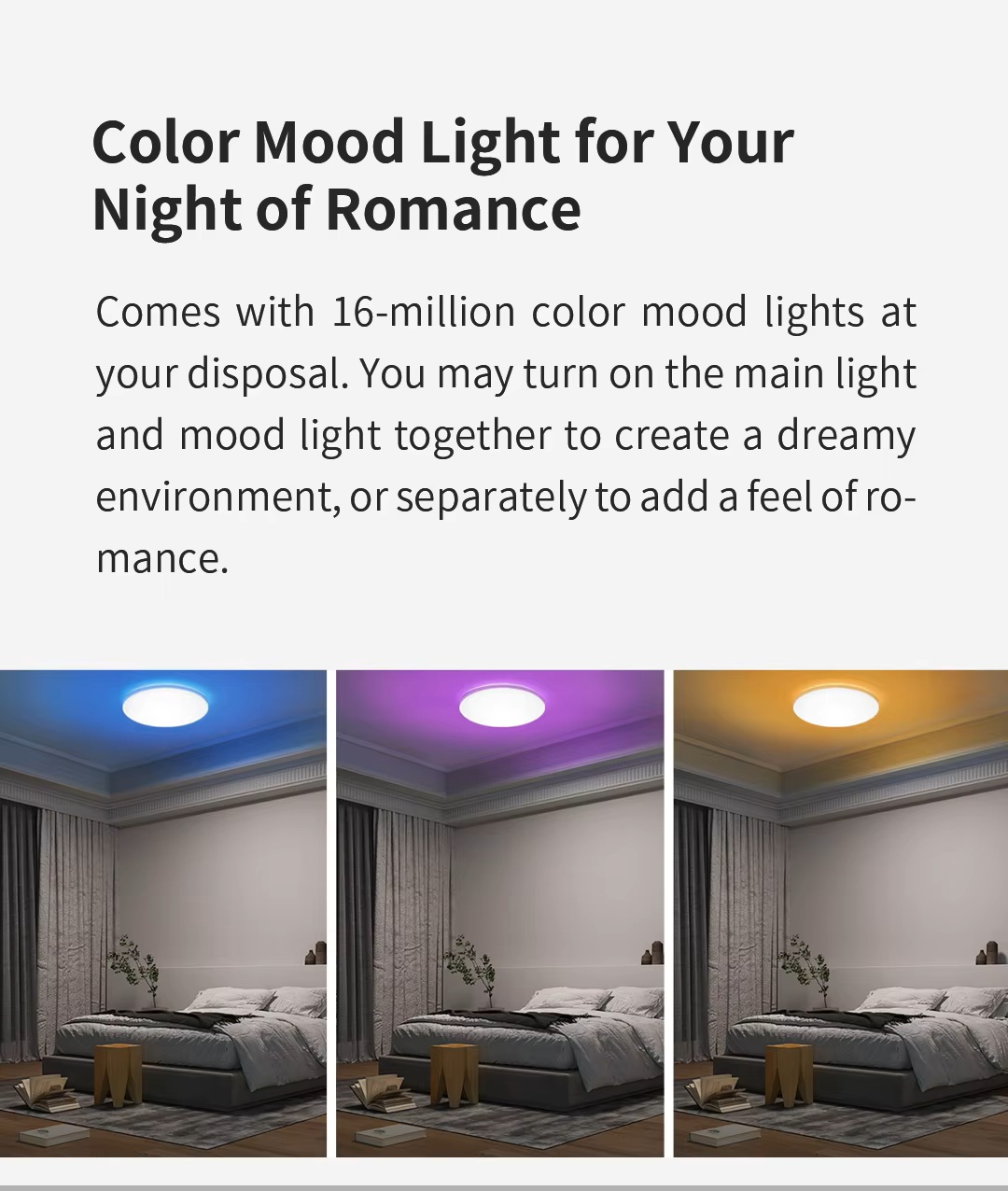 Yeelight Lampu Langit-langit L - Smart Home Yeelight ulasan dan harga