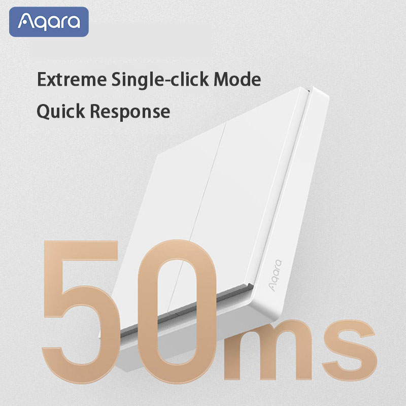 Sakelar Dinding Aqara Asli Ver - Smart Home Yeelight ulasan dan harga
