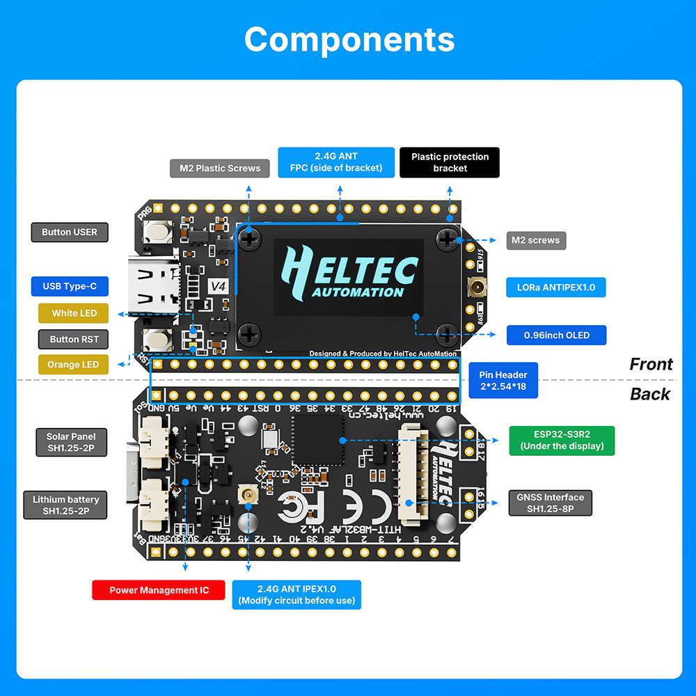 Meshtastic Heltec LoRa 32 V4 0 - Smart Home Arduino Uno ulasan dan harga