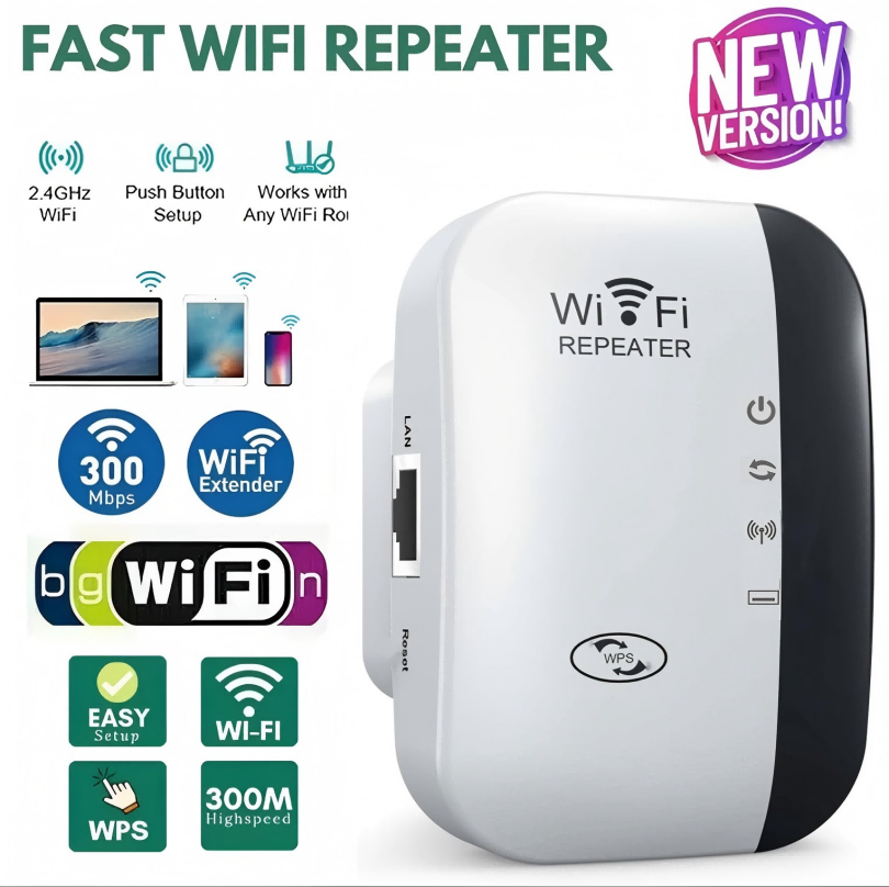 Penguat Sinyal WiFi 300Mbps &  - Smart Home Router ulasan dan harga