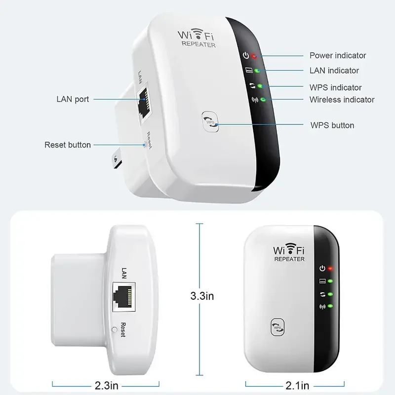Penguat Sinyal WiFi 300Mbps &  - Smart Home Router ulasan dan harga