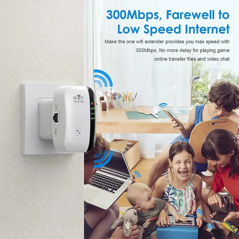 Penguat Sinyal WiFi 300Mbps &  - Smart Home Router ulasan dan harga