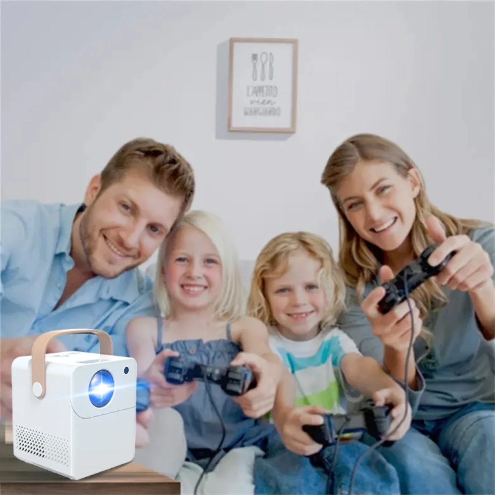 Proyektor 4K Pintar Portabel M - Smart Home Speaker ulasan dan harga