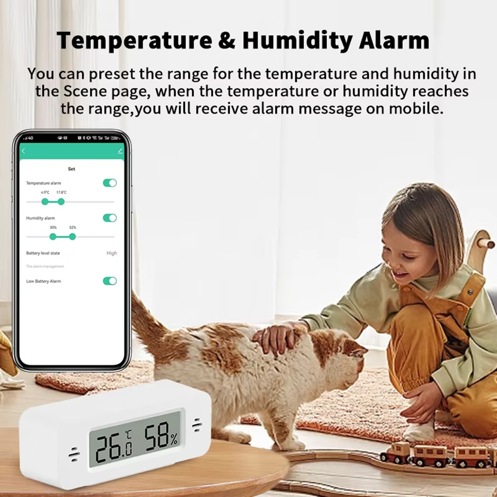 Tuya Zigbee WiFi Sensor Suhu & - Smart Home Tablet ulasan dan harga